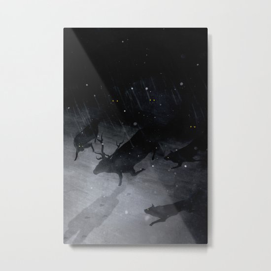 Lesser Evils Metal Print