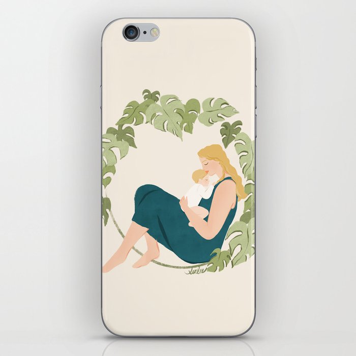 Maternal Bond (Blond) iPhone Skin