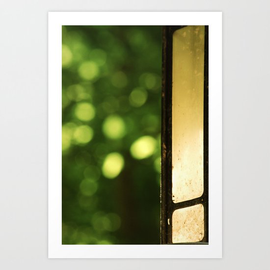 Outdoor Bokeh Art Print