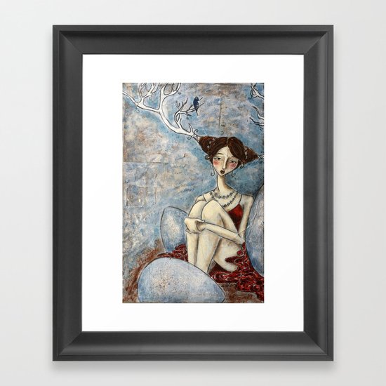 The Anticipation of Spring Framed Art Print