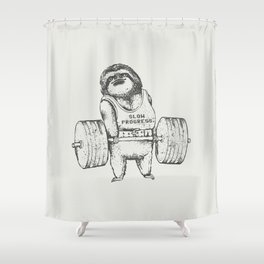 Sloth Lift Shower Curtain