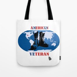 American Veteran Tote Bag