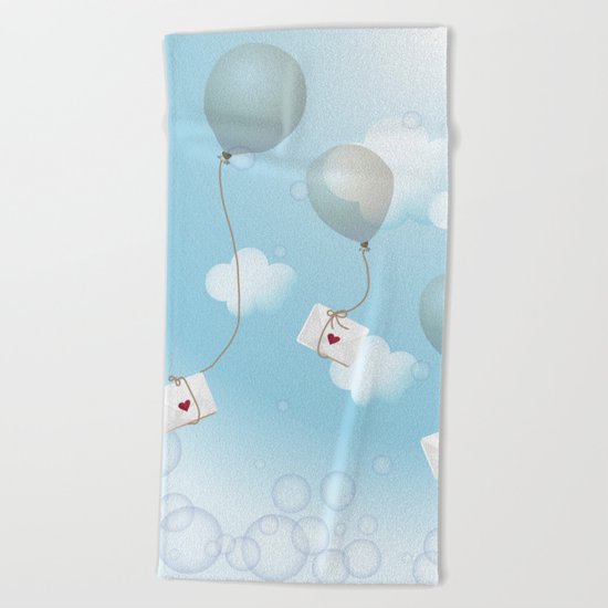 Love Letters Beach Towel