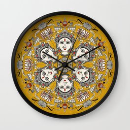 Devi ...The Goddess Mandala Wall Clock