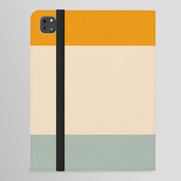 Heracles - Minimal Summer Retro Stripes iPad Folio Case