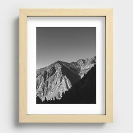 Big Cottonwood Canyon Recessed Framed Print