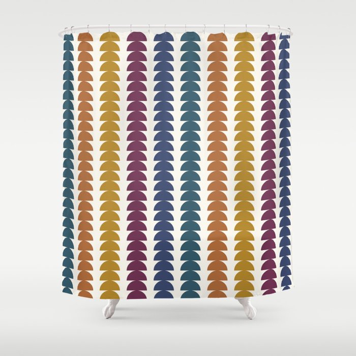 Maude Pattern XVI Shower Curtain