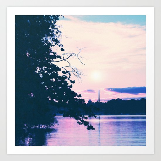 Pastel vibes 33 Art Print