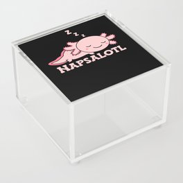 Napsalotl Axolotl Lovers Of Cute Animals Relax Acrylic Box