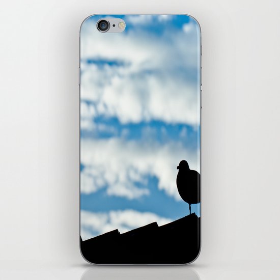 Bird & Clouds iPhone & iPod Skin