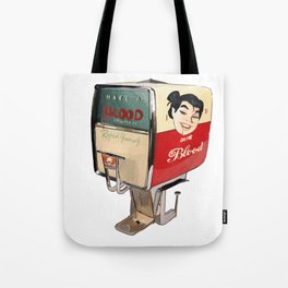 Vampire machine Tote Bag