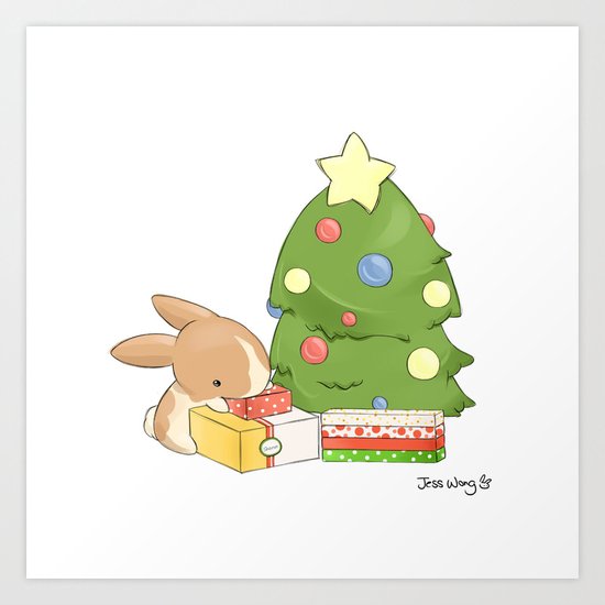 Gift Giving Art Print
