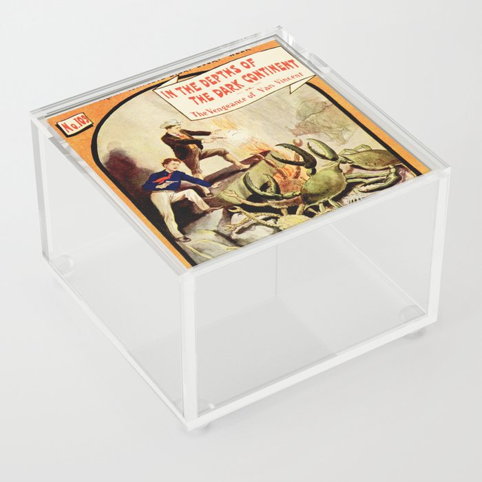 Brave and Bold vintage cover Acrylic Box