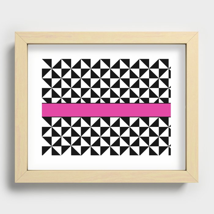 Pink Palace Recessed Framed Print