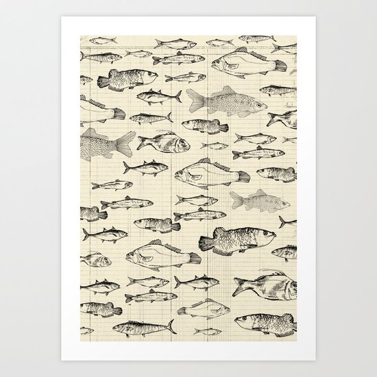 Fish! Art Print