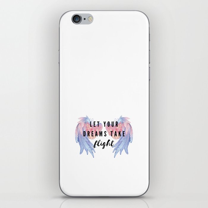 Let your dreams take flight iPhone Skin