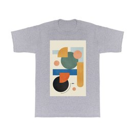 Geometric Color Play 01 T Shirt