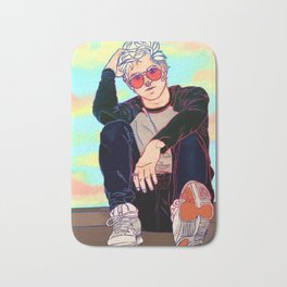 On the Rooftop Bath Mat | Drawing, Aftg, Allforthegame, Tfc, Thefoxholecourt, Andrewminyard 