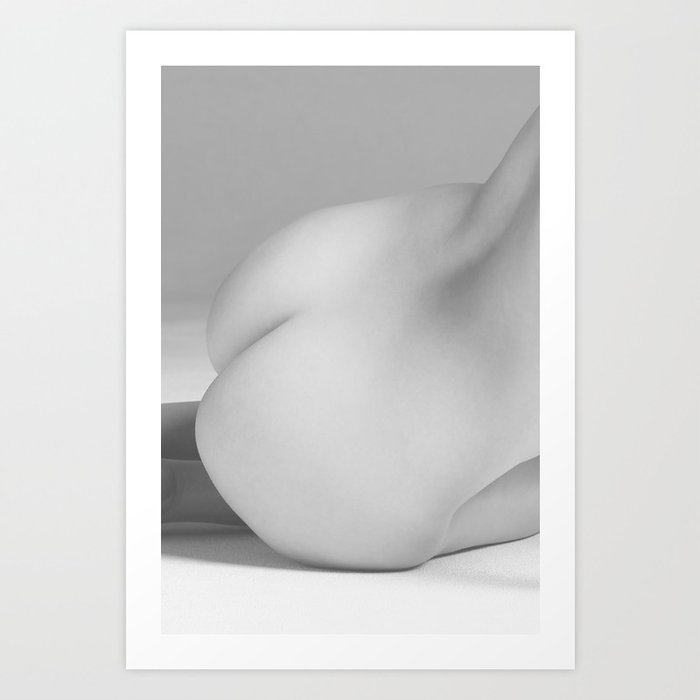 Sexy Nude Woman Back Art Print By Annsp Society6
