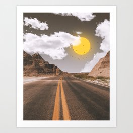 A Road To Nowhere Art Print