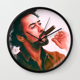 Mr Downey, Jr. Wall Clock