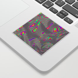 Lysergic Nebula Sticker
