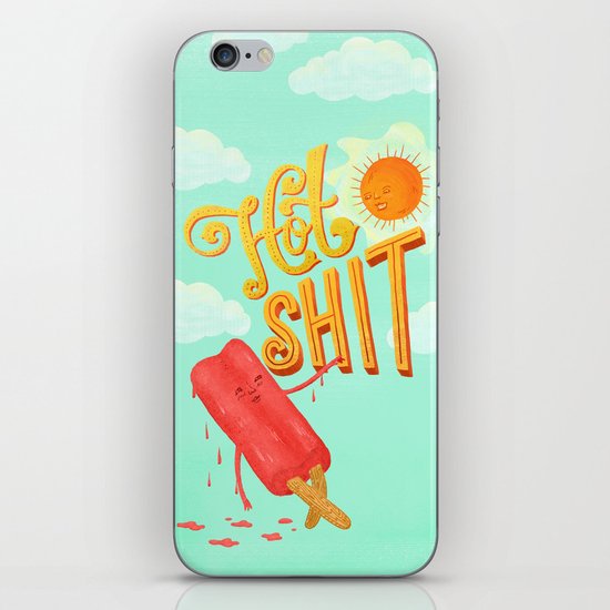 Hot Shit iPhone & iPod Skin