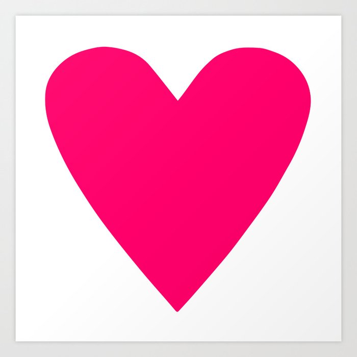 pink heart clipart