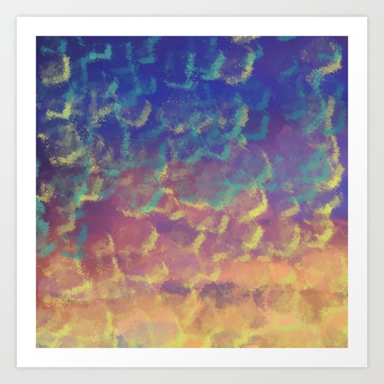 Watercolor Splash #3 #art #society6 Art Print