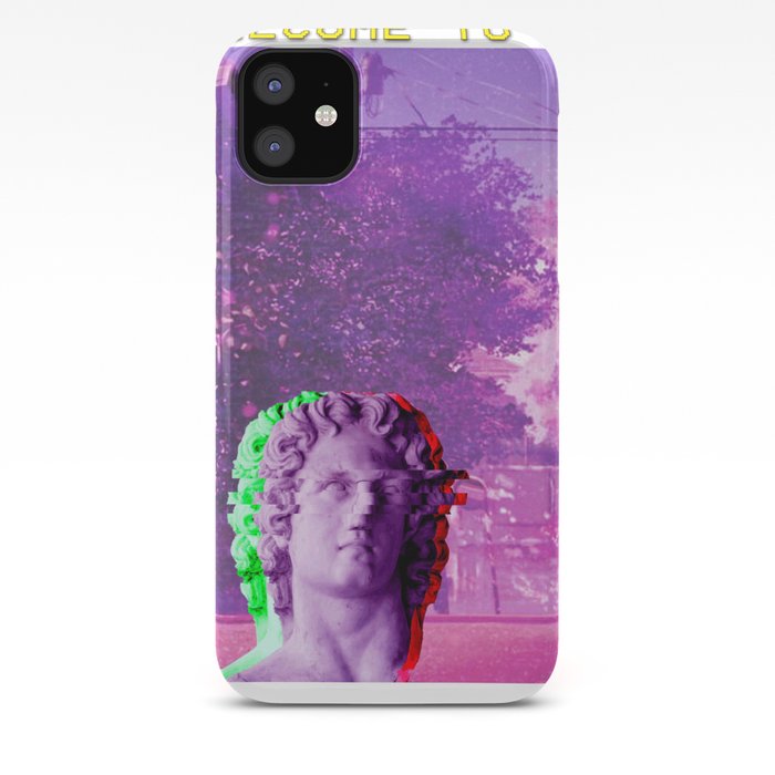 Retro Aesthetic Streetwear Gift Vaporwave Welcome To Paradise Iphone Case By Dc Designstudio Society6