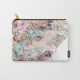 Barcelona map Carry-All Pouch