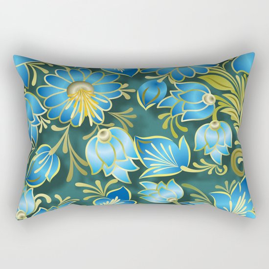 Shabby flowers #15 Rectangular Pillow