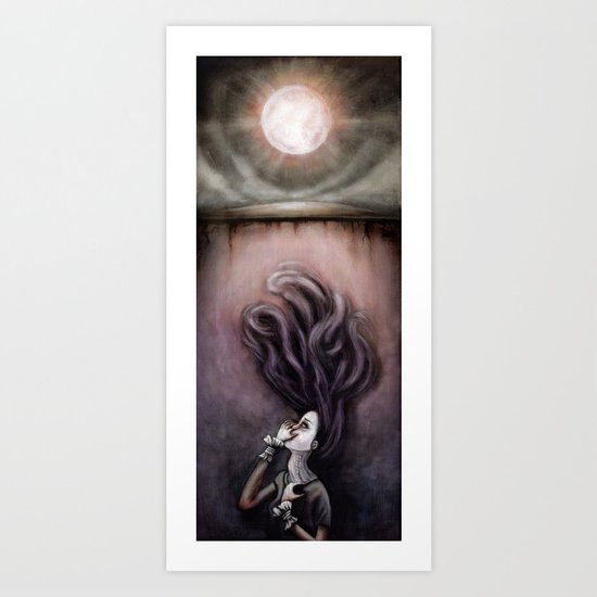 On the Wrong Side Art Print