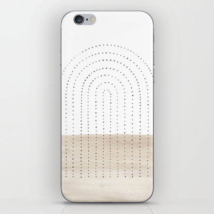 Neutral points-arch iPhone Skin