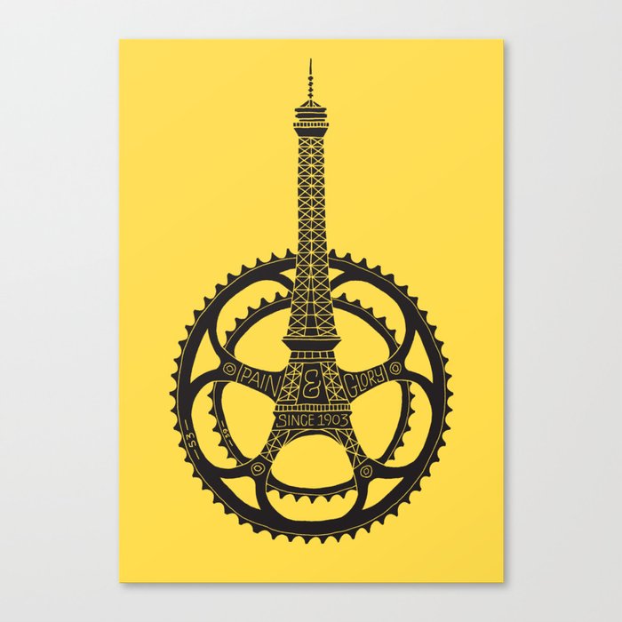 Le Tour de France Canvas Print