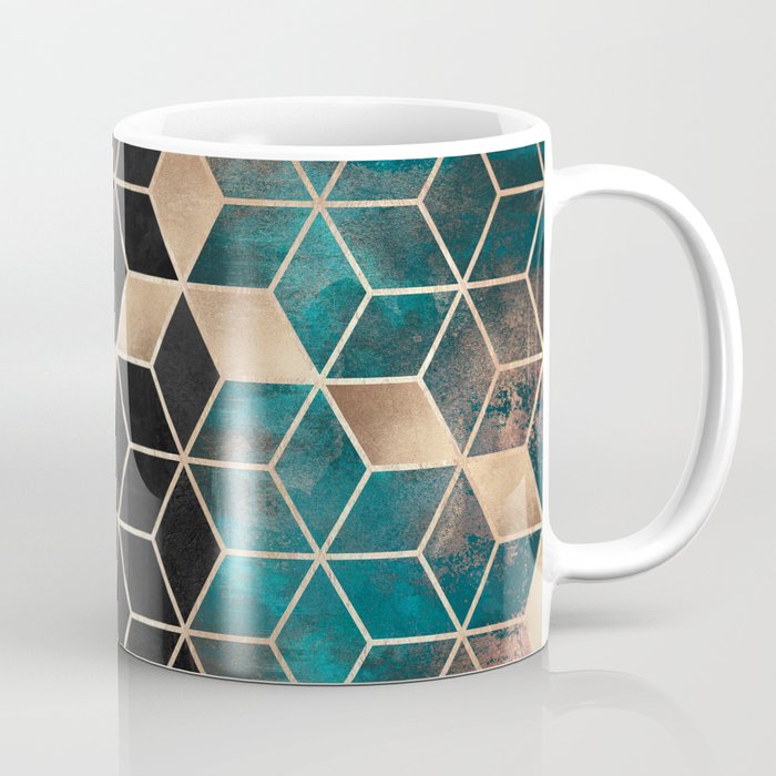 Ombre Dream Cubes Coffee Mug