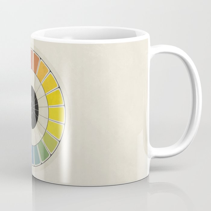 Re-make of "Scale of Complementary Colors" by John F. Earhart, 1892 (vintage wash, no texts) Coffee Mug