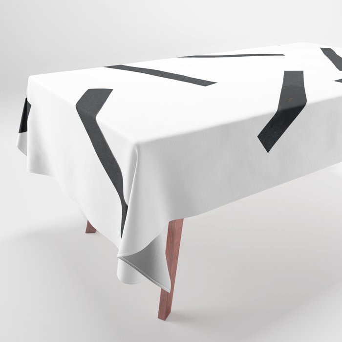 Minimal Cut-Outs #1 #stripes #wall #art #society6 Tablecloth