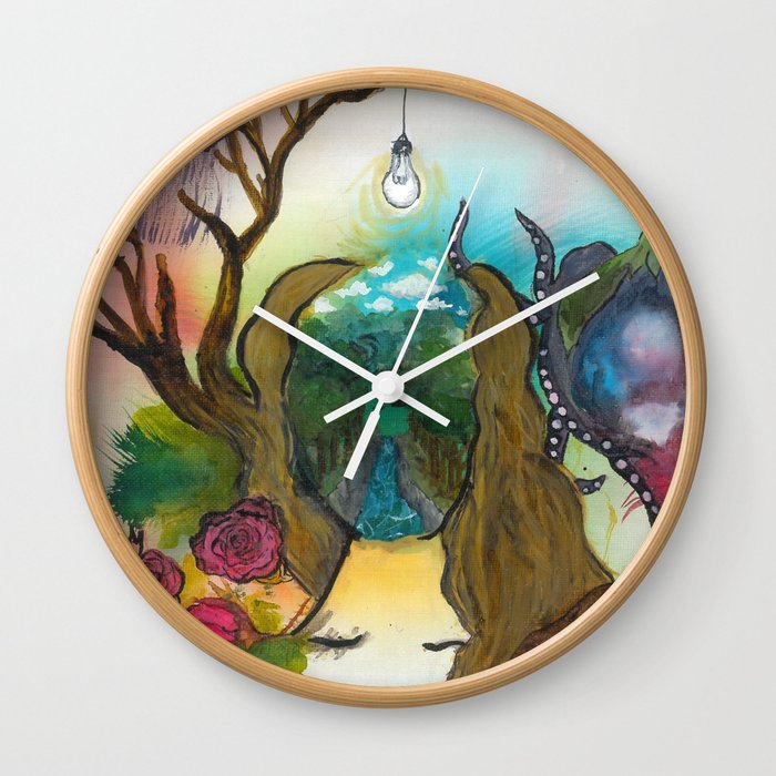 Woman: Alba Wall Clock