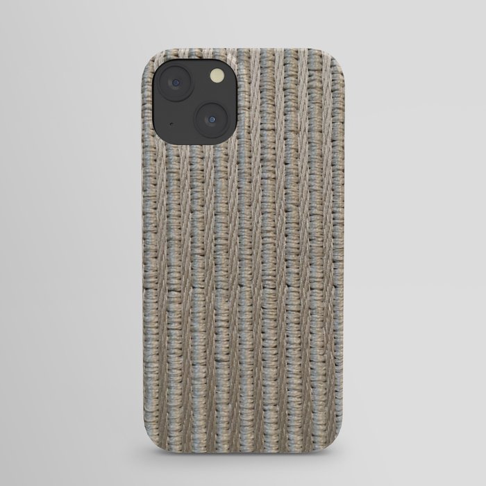 Tight woven texture iPhone Case