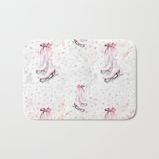 Figure Skating #3 Bath Mat