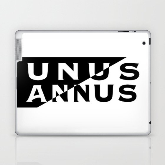 Unus Annus Logo Laptop Ipad Skin By Bingochamp2077 Society6