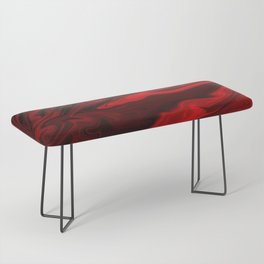Blood Red Marble Bench