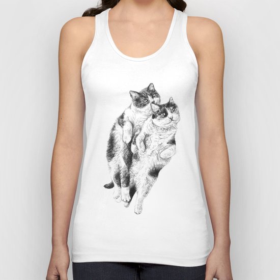 Cats Unisex Tank Top