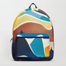Abstract Landscape No7 Backpack