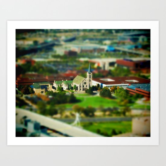 Auraria Campus Art Print