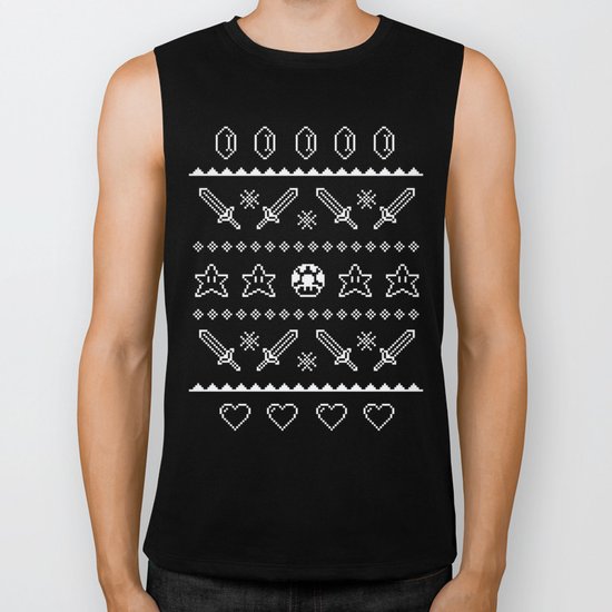 Festive Adventures in Gaming Biker Tank