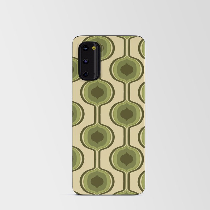Mid-Century Modern Art 12.0 Abstract Stonefruit Pattern Android Card Case