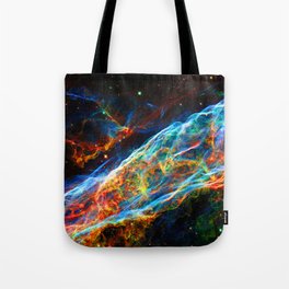 Veil Nebula Supernova Remnant Tote Bag