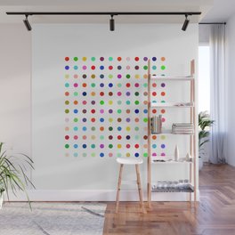 Color theory • Hues and tones • Abstract dot grid • Geometric pattern • Modern design • Minimalism Wall Mural